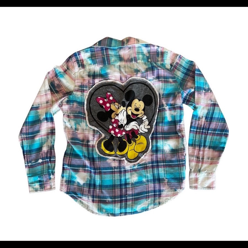 Disney Shacket Jacket Flannel
